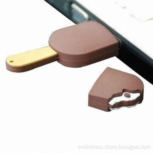 Chocolate ice cream USB flash drive, customized shapes are accepted